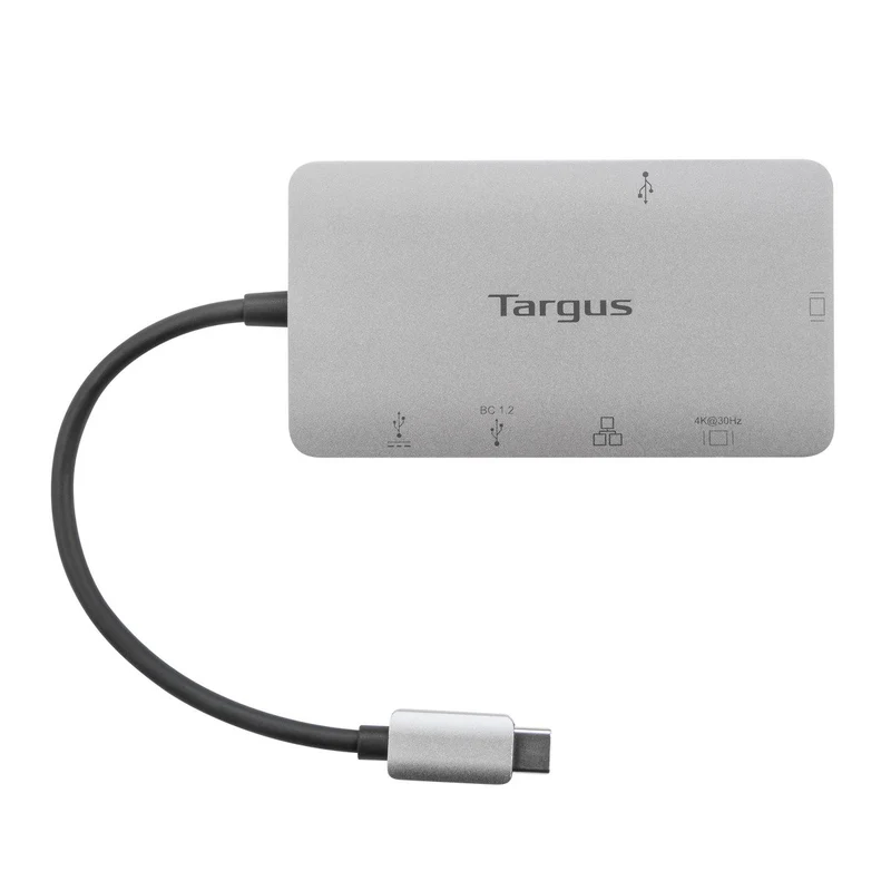 Station d'accueil USB-C avec mode alternatif DP pour un seul écran 4K HDMI/VGA avec technologie Power Delivery 100 W et fonction pass-through