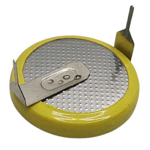 Pile rechargeable LIR2032 3.6v Ci 2 Picots
