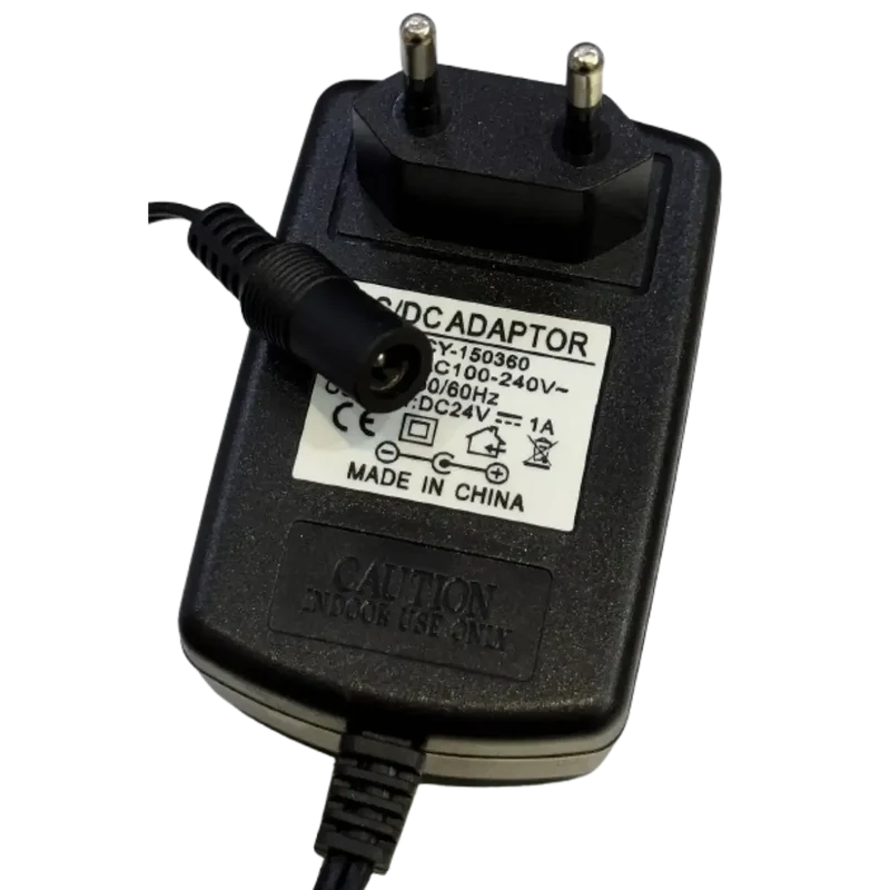 Alimentation AC/DC 24V 1A – Adaptateur Secteur 230V Jack 5.5x2.1mm Femelle