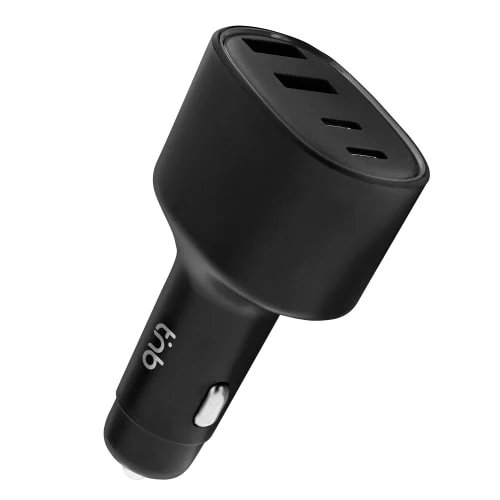 Chargeur allume-cigares 2XUSB et 2XUSB-C 78W