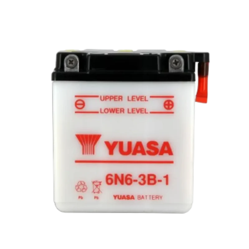 Batterie moto Yuasa 6N6-3B-1 6V 6Ah sans acide