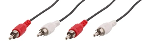 Câble 2 RCA mâle / 2 RCA mâle 3m