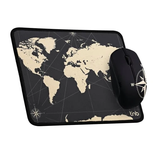 Pack tapis + souris design TRAVEL - COLLECTION EXCLUSIV'