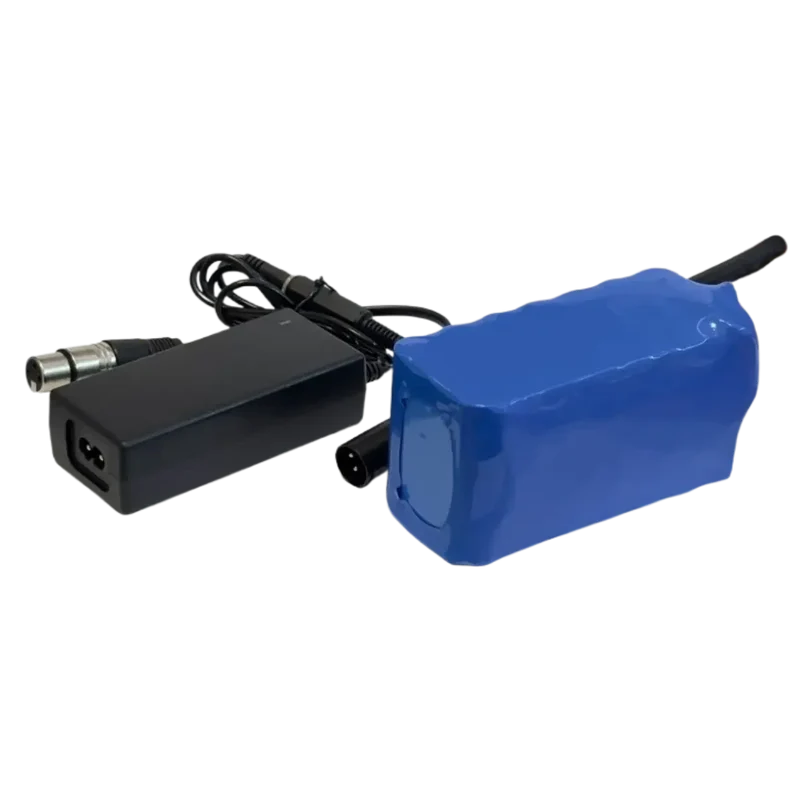 Batterie Li-ion 25.5V 10.5Ah BMZ 7S3P XLR 3 broches avec chargeur
