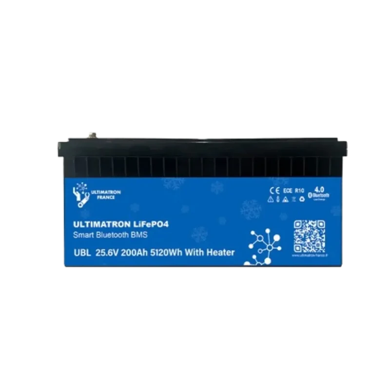 Batterie connectée Lithium LiFePO4 24V 200Ah avec chauffage, série UBL