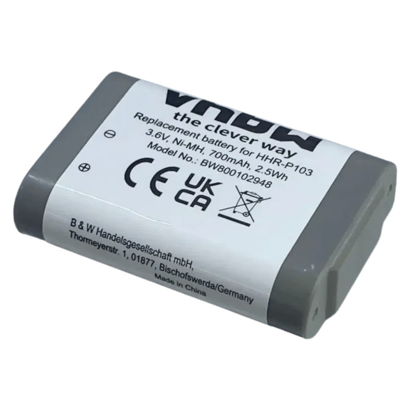 Batterie compatible HHR-P103 Ni-Mh 3.6V 700mAh