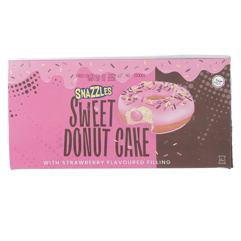 6 DONUTS A LA FRAISE