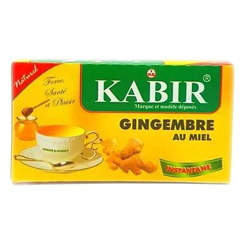 12 sachets infusion gingembre au miel