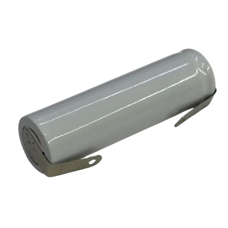 Accu AA NiCd 1.2V 1000mAh avec languettes à souder