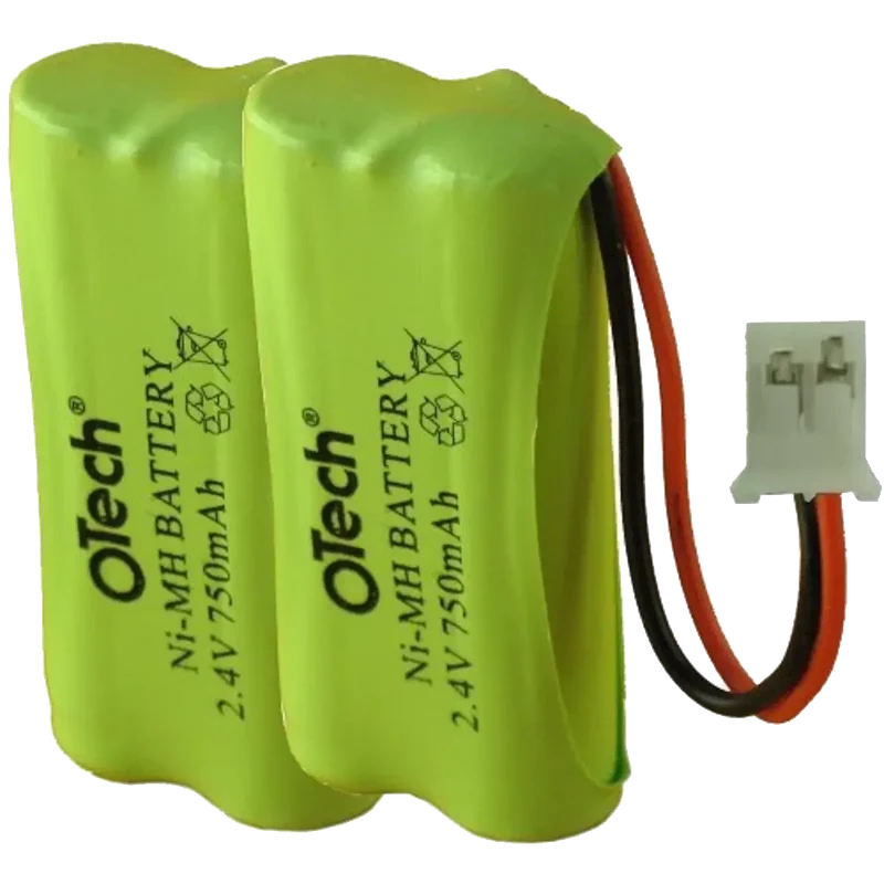 2x Batteries pour Téléphone sans Fil Siemens Gigaset 2.4V NiMh