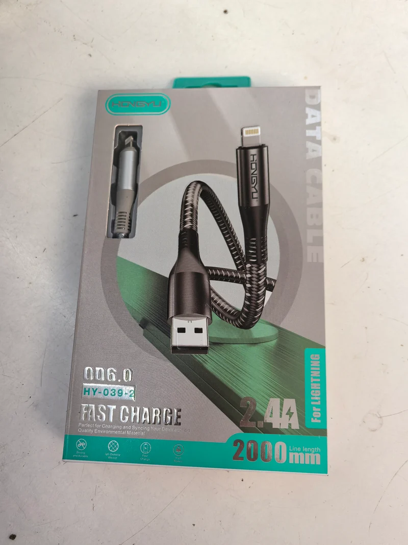 IPHONE - chargeur câble 2M (x12)