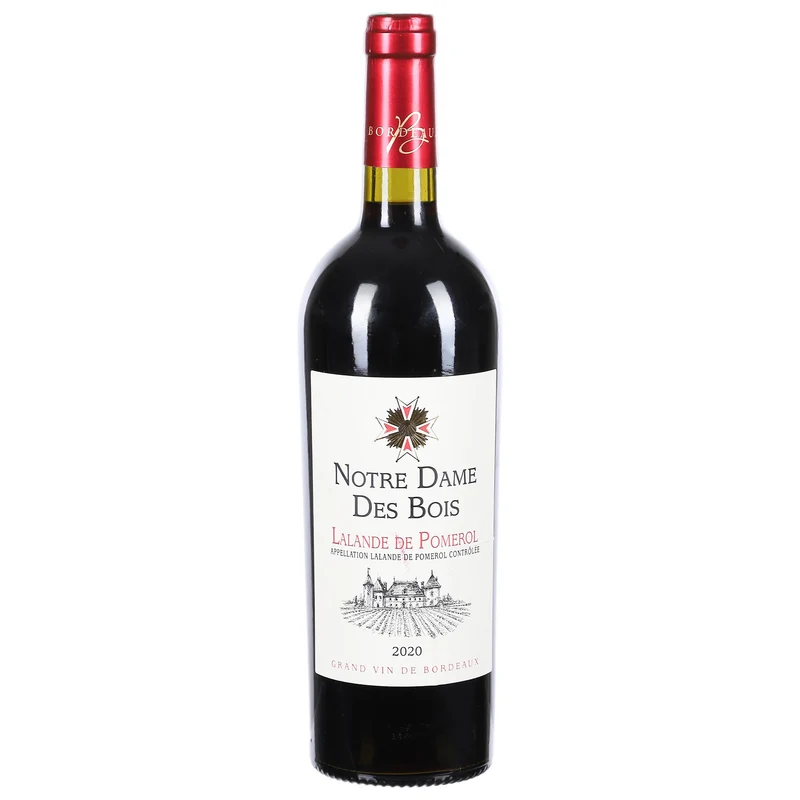 NOTRE DAME DES BOIS LALANDE POMEROL BORDEAUX 2020 14%