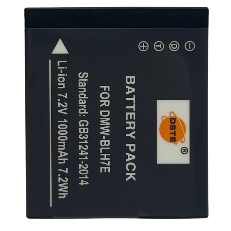 Batterie Panasonic DMW-BMB9 compatible 7.4V 895mAh Li-ion