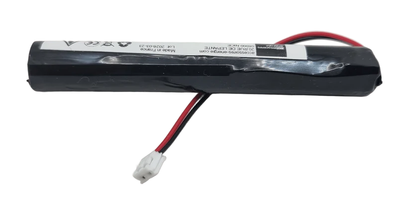 Batterie BAES AA Ni-CD 2.4V avec connecteur pour bloc de secours