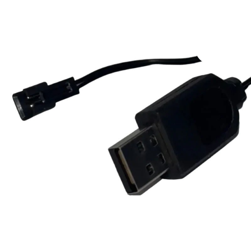 Chargeur USB 2.4V 250mA pour jouets radiocommandés, 2PINS