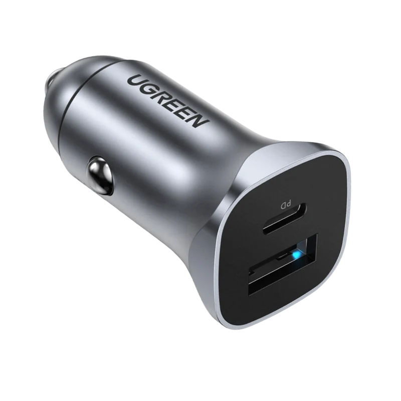 UGREEN Chargeur Allume Cigare USB C PD QC 3.0 Rapide Chargeur Voiture USB C