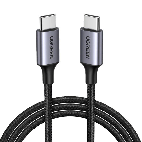 UGREEN Câble USB C vers USB C PD Charge Rapide 60W Câble USB Type C Nylon Tressé