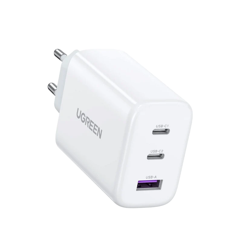 UGREEN 65W Chargeur USB C Rapide 3 Ports