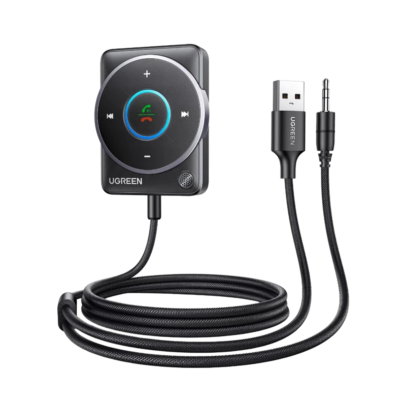 UGREEN Récepteur Bluetooth 5.4 Voiture Adaptateur Bluetooth Jack 3.5mm