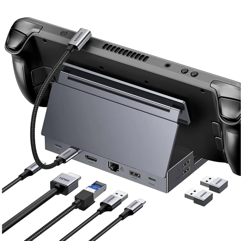 UGREEN Docking Station 9 en 1 Stem Dock USB C ( HDMI 4K60Hz 10Gbps PD 100W )