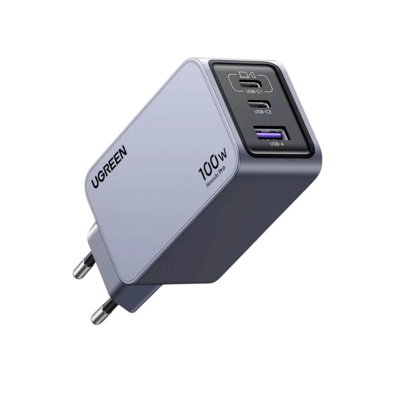UGREEN Nexode Pro 100W 3 Port GaN Fast Chargeur
