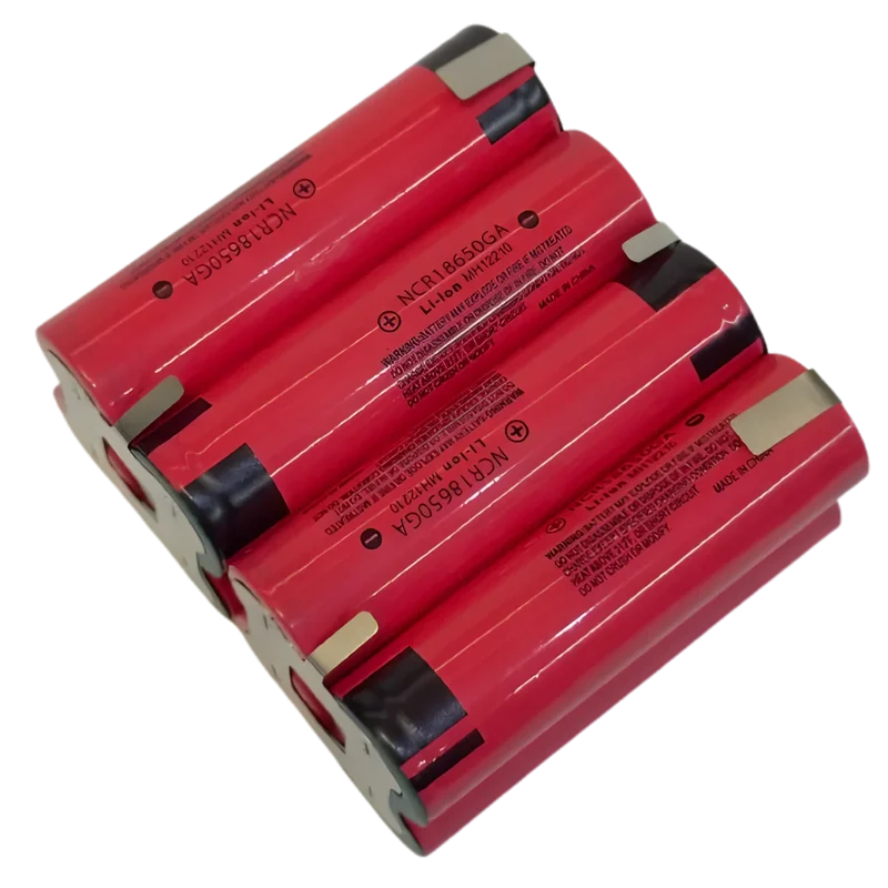 Batterie Li-ion 4S2P 14.4V 7Ah (16.8V max) – Pack 8x18650 avec pattes à souder