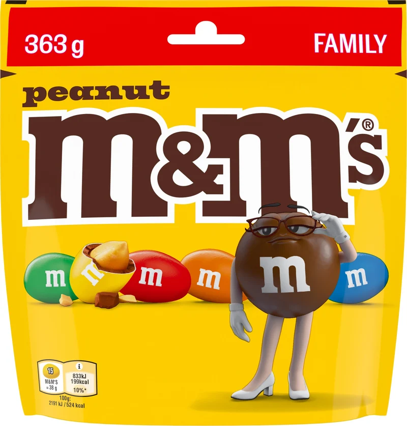 Sachet de M&M's