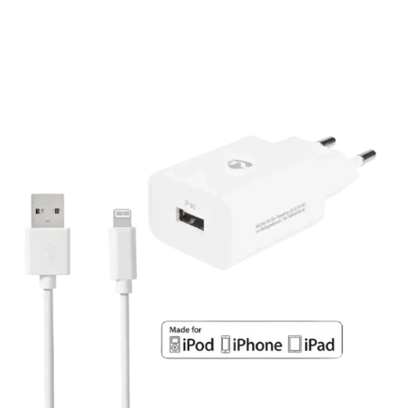 Chargeur 12W iPhone - Blanc