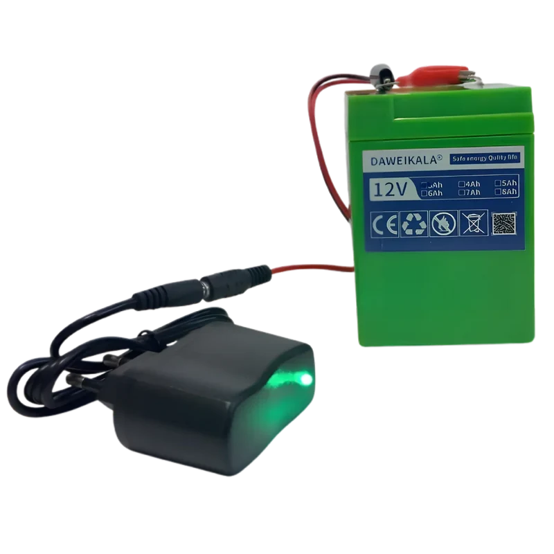 Batterie LiFePO4 12V 3Ah avec chargeur – Batterie légère longue durée