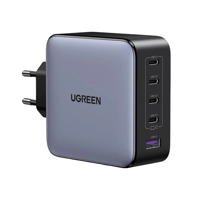 UGREEN Nexode mini 100W 5 Ports Chargeur USB C Rapide Technologie GaNInfinity