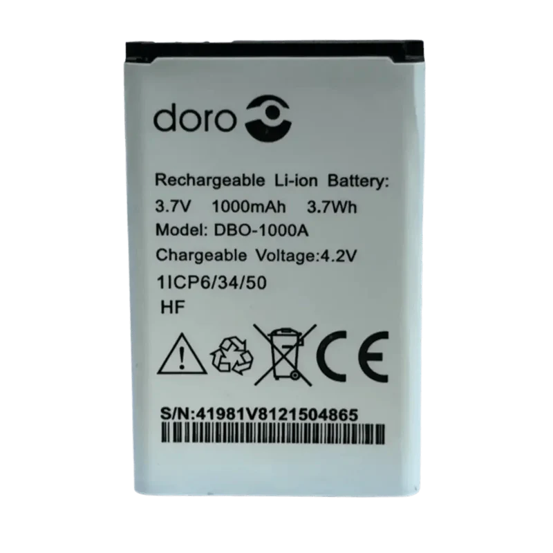 Batterie d'origine Doro DBO-1000A