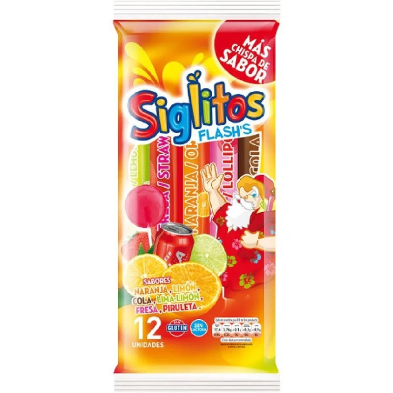12 glaces à l'eau