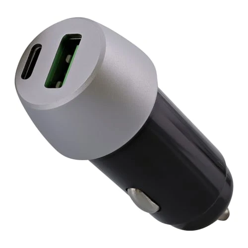Chargeur allume-cigares 1XUSB-A et 1XType-C 38W