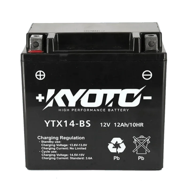 Batterie Moto KYOTO GTX14-BS 12V 12Ah SLA AGM