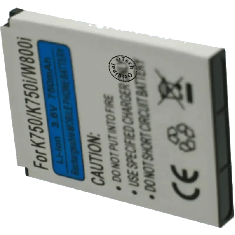 Batterie BST37 pour téléphone portable Sony K205, K610, W350