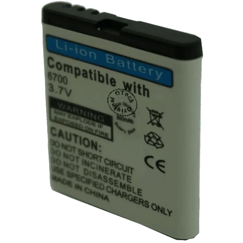 Batterie pour téléphone portable Nokia 6700, 6700 CLASSIC, BL-6Q