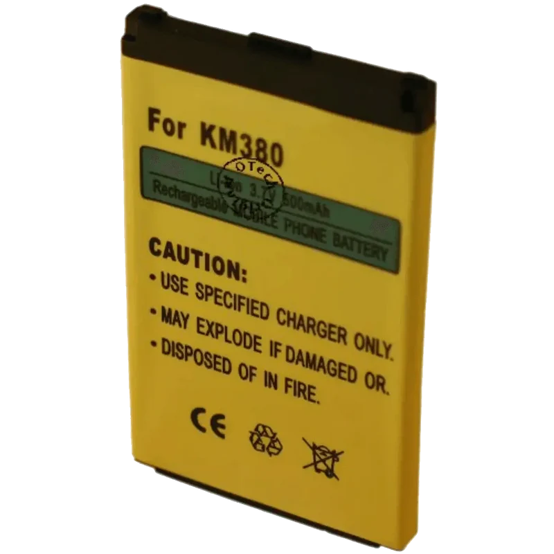 Batterie pour téléphone portable LG KM386, KM500, KS360, KT520, IP-330GP