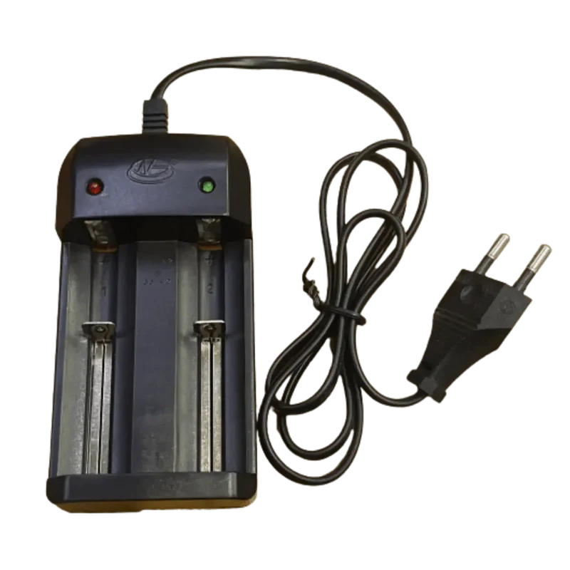Chargeur batterie 2x 18650, 26650