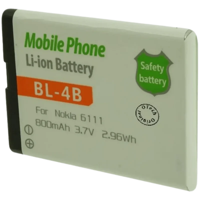 Batterie BL-4B pour téléphone portable Nokia 26XX, 73XX