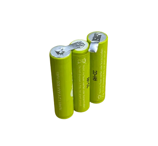 Batterie 3.6V 700mAh NiMH AAA R3 – Pack 3xAAA avec Languettes à Souder