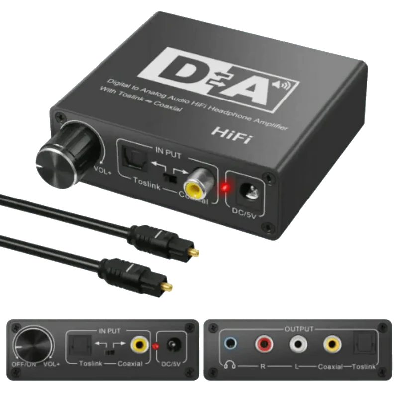Convertisseur Audio numérique vers analogique R/L