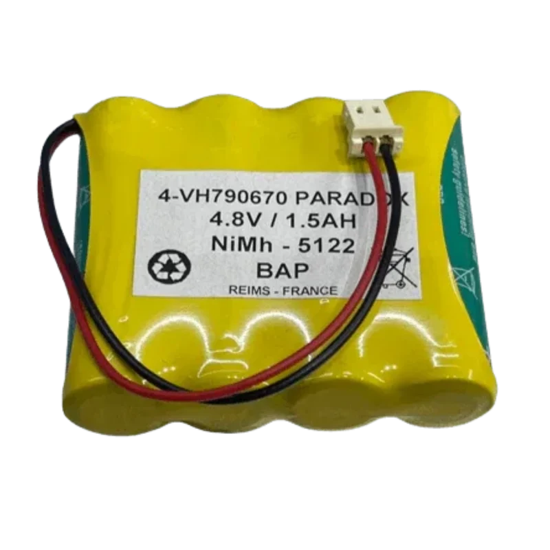 Batterie Alarme NIMH 4.8V / 2.1AH SURTECT RESIDENCIA / PARADOX MG6250
