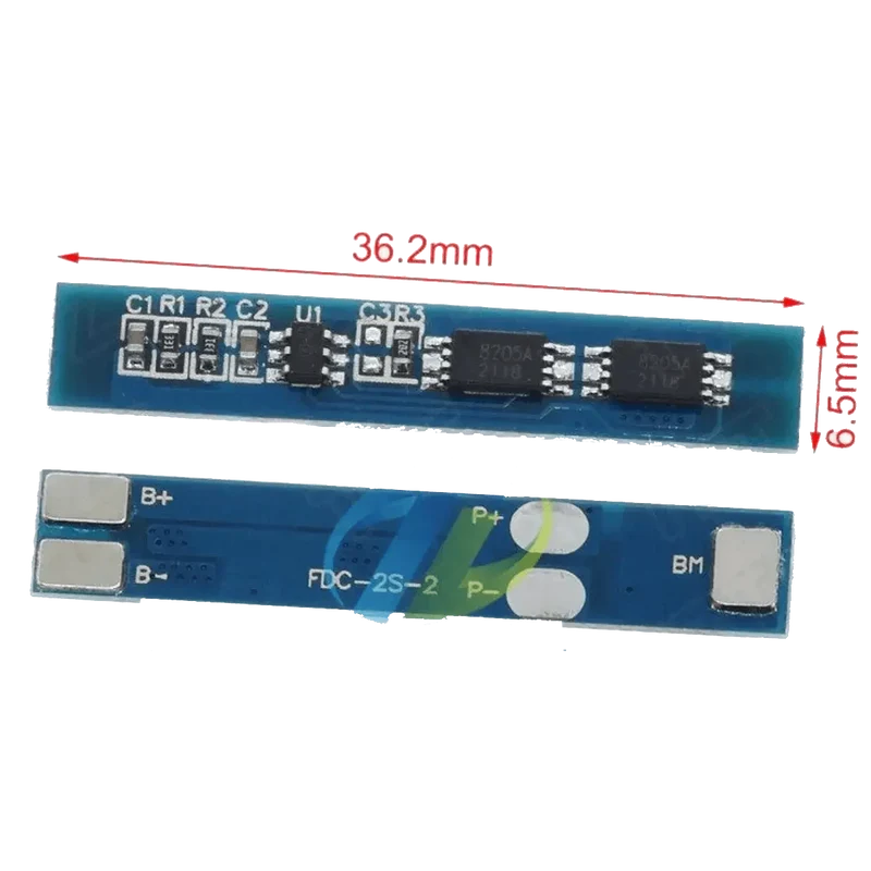 Protection BMS Li-Ion 2S 7,4v 3A