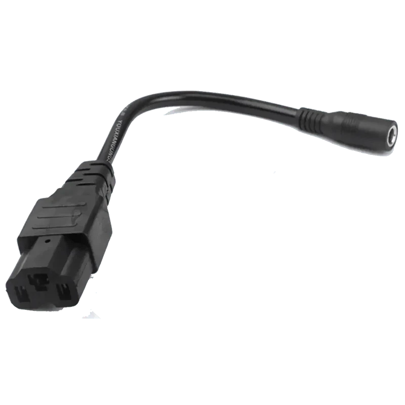 Câble convertisseur fiche 5.5x2.1mm Femelle vers fiche T mâle