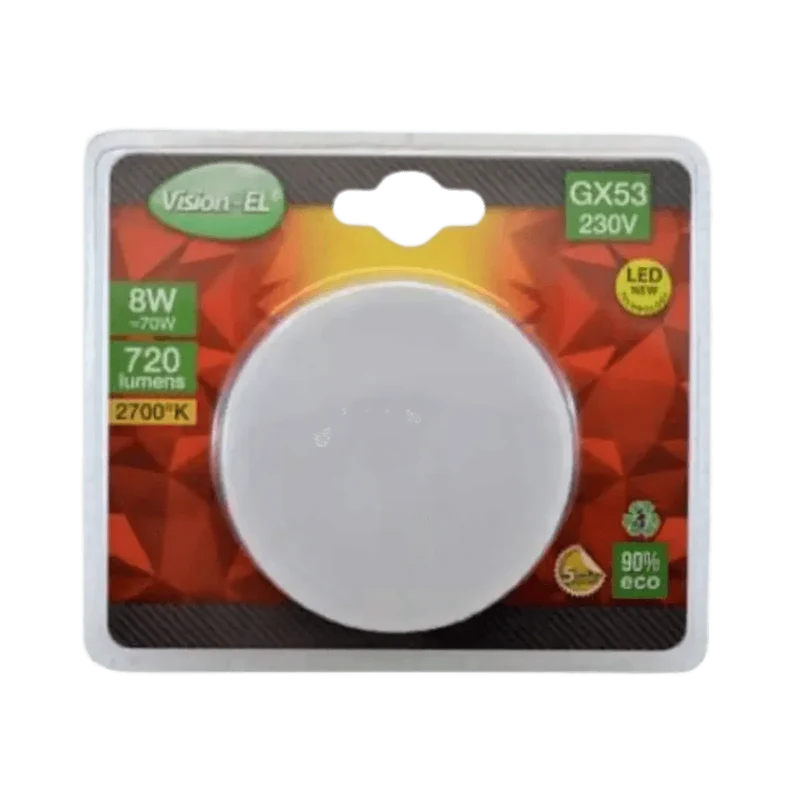 Ampoule LED GX53 220v 8w 2700k