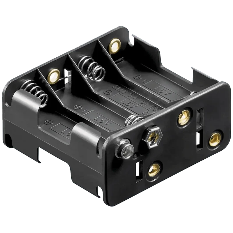 Support Piles 8x AA Sortie Connecteur 9v