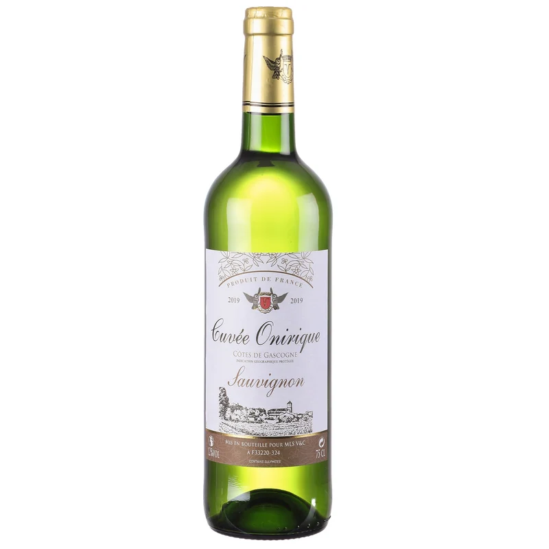 Cuvée onirique Côtes de Gascogne IGP Sauvignon 2019