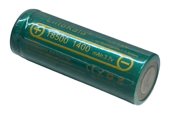 Batterie Li-Ion 18500 1400mAh 3.7V cigarettes électroniques