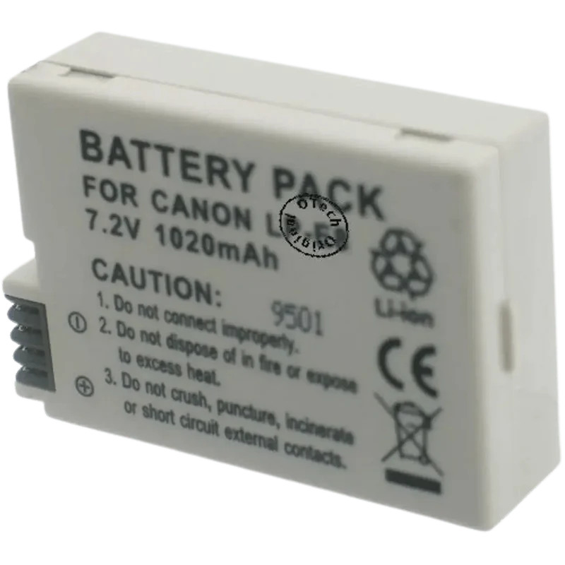 Batterie LP-E8 pour appareil photo Canon