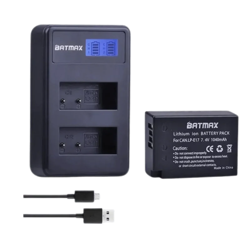 Chargeur + Batterie pour Canon LP-E17